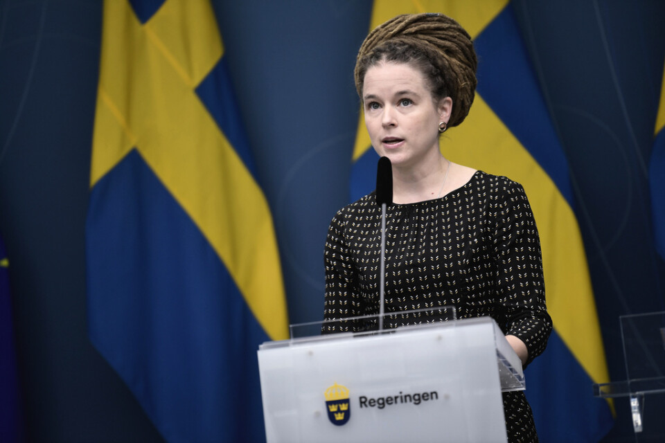 Kultur- och idrottsminister Amanda Lind (MP). Arkivbild.