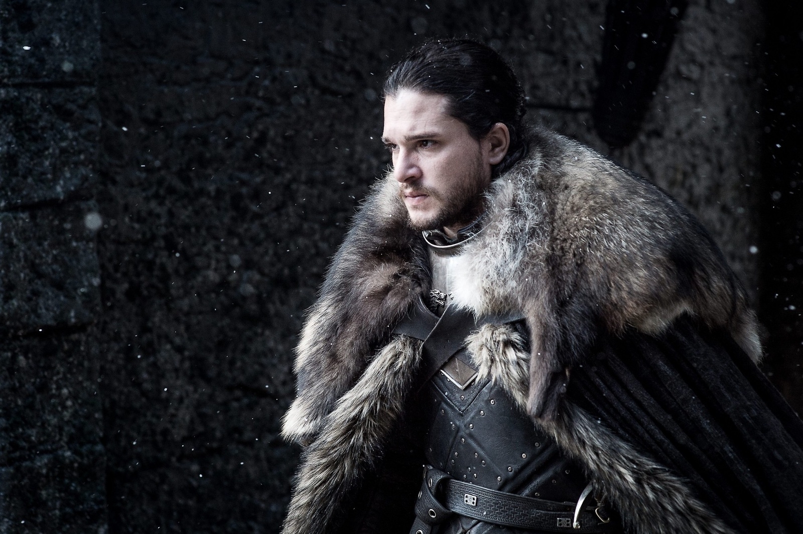 Kit Harington som Jon Snow i sjunde säsongen av game of Thrones. Foto: HBO