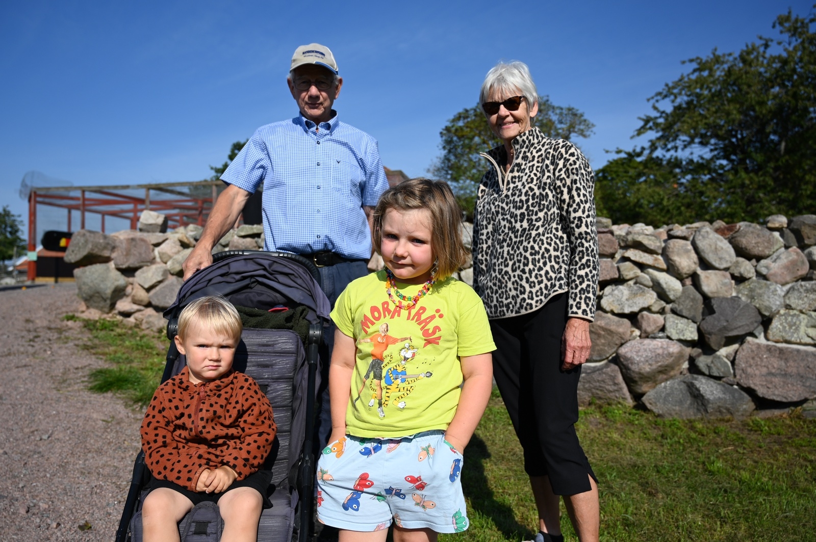 Svante Lundin, Hans Lundin, Tora Lundin och Inga Lundin.