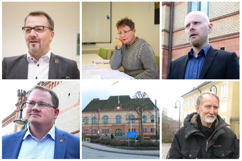 Precis som tidigare, blir Cecilia Olsson Carlsson den enda kvinnan i kommunstyrelsens arbetsutskott. Övriga ledamöter är Magnus Weberg (M), Andre af Geijerstam (SD), Johan Söderlin (SJP) och Kent Ivan Andersson (M).