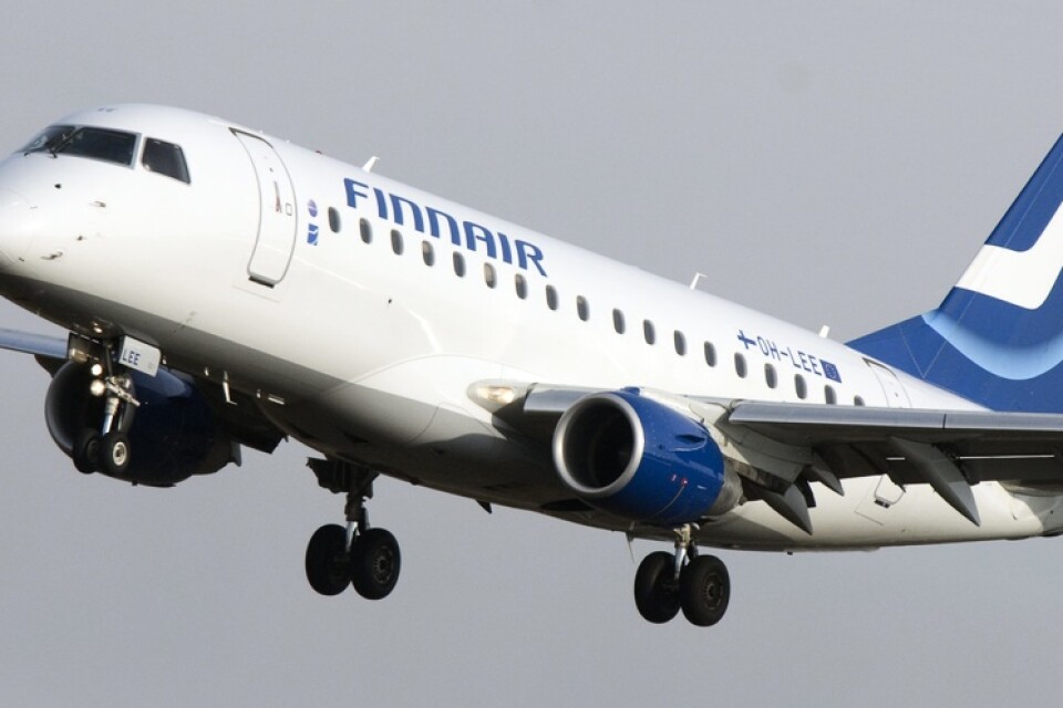Finnair drar ned på trafiken på 20 procent i februari. Arkivbild