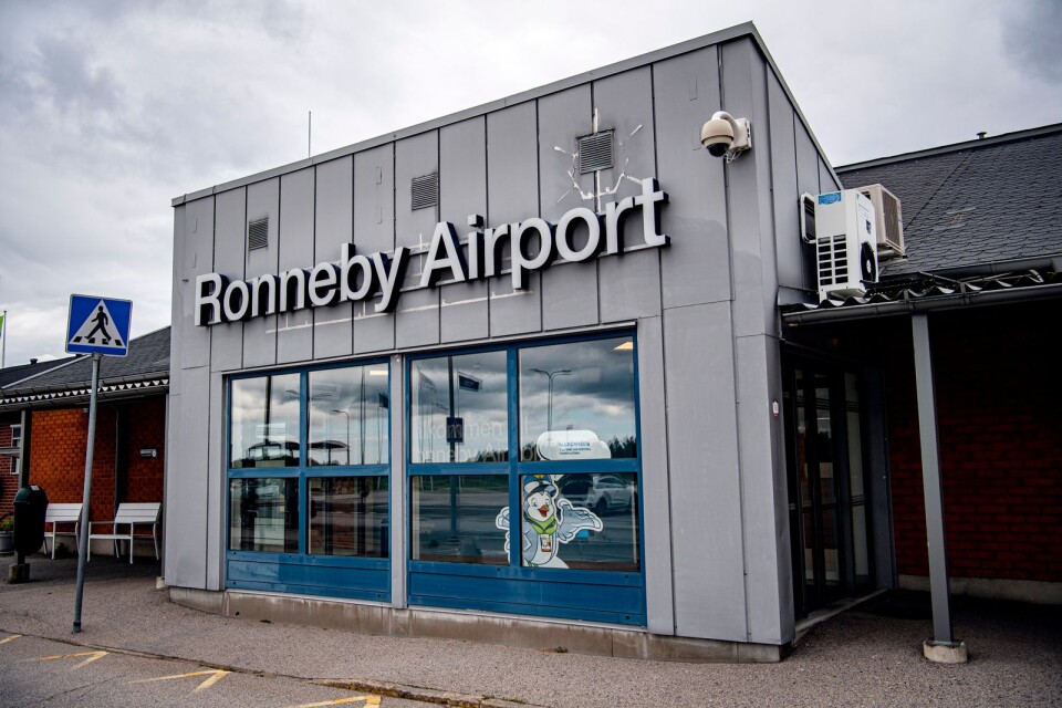 Från och med nästa vecka är det krav på ansiktsmask för resenärer från och till Ronneby Airport med Air Leaps linje.