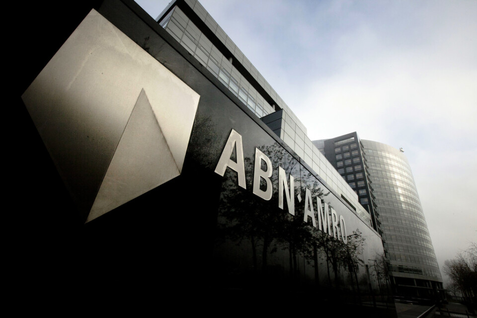 Storbanken ABN Amro och dess nederländska konkurrenter erbjuder räntefritt halvår för nederländska småföretagare. Arkivbild.