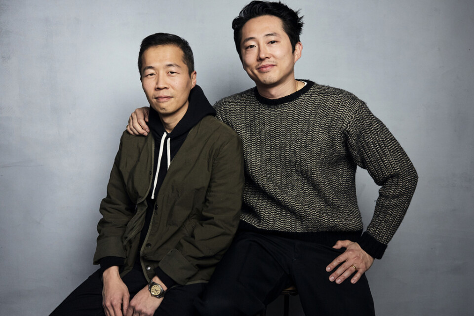 Regissören Lee Isac Chung och skådespelaren Steven Yeun har fått stor uppmärksamhet för filmen "Minari". Men det var Yuh-Jung Youn som belönades med en Oscar för rollen som farmodern i filmen. Arkivbild.