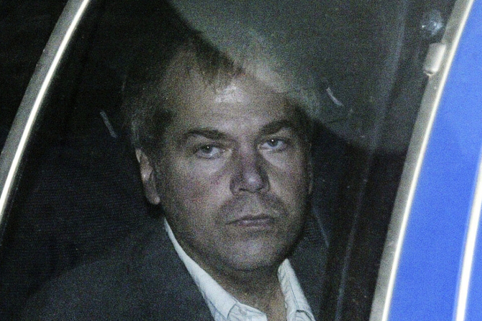 John Hinckley i samband med ett besök i rätten i november 2003. Arkivbild.