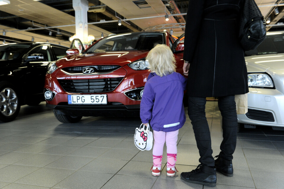 Nya försäljningssiffror har nu presenterats gällande bilförsäljningen i Sverige. Arkivbild.
