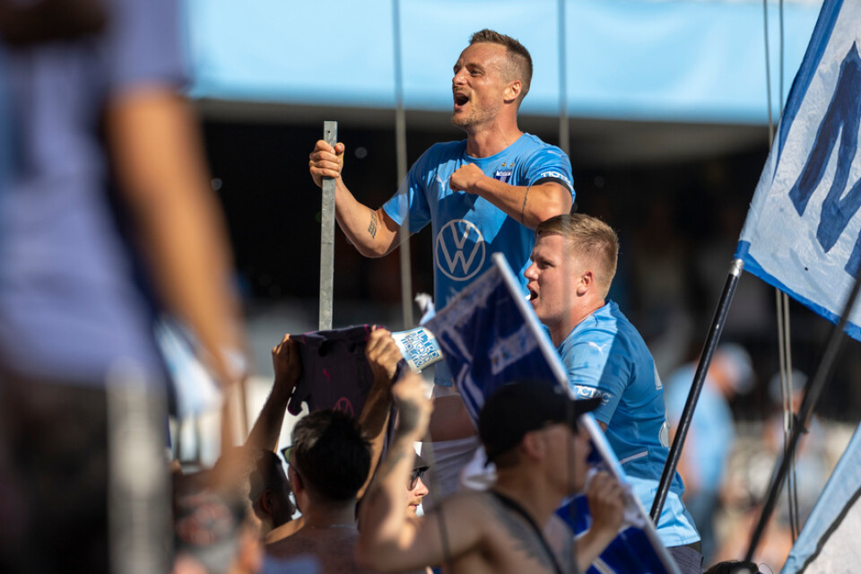 Malmö FF:s Eric Larsson.