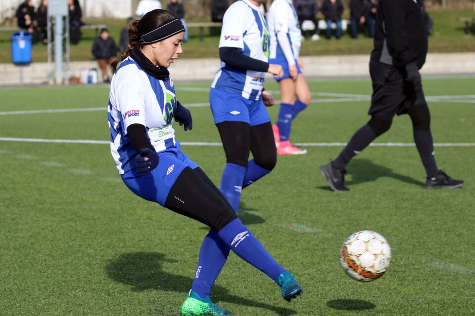 Felicia Zammal för sitt IFK Trelleborg.