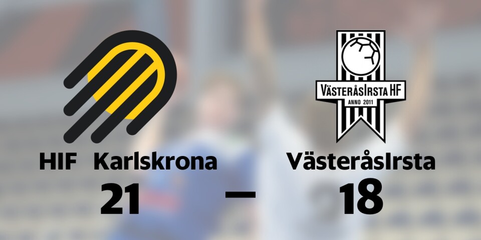 Formstarkt HIF Karlskrona tog ännu en seger