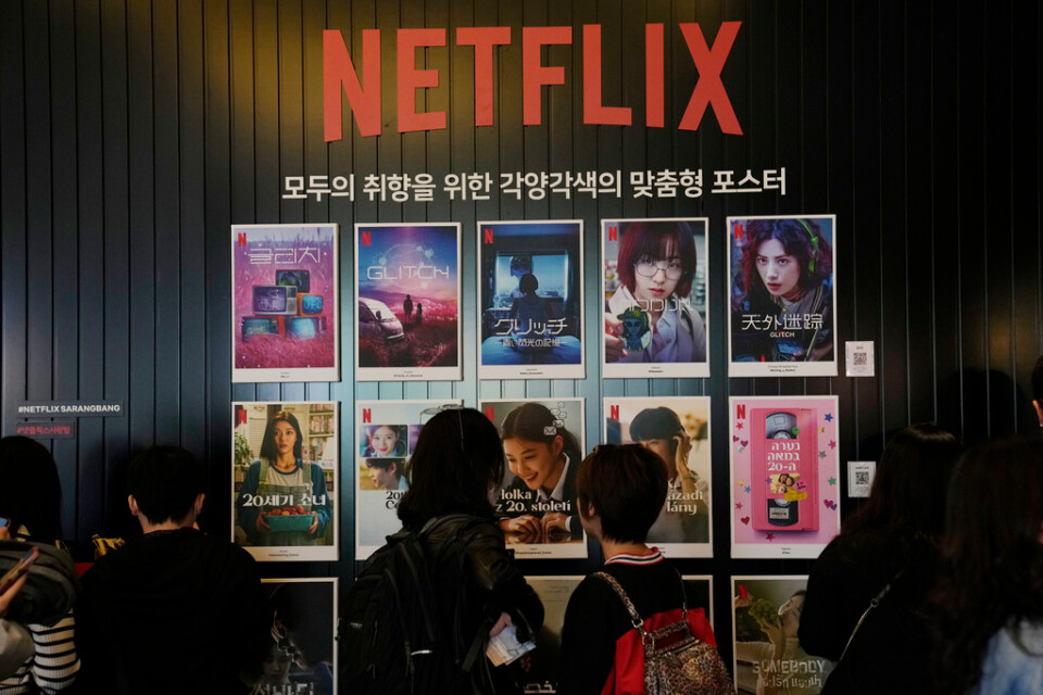 Sydkorea är ett av de länder där Netflix framöver kommer att erbjuda ett billigare prenumerationsalternativ med reklam. Arkivbild.