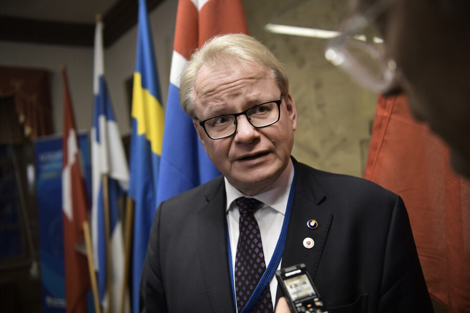 Sveriges försvarsminister Peter Hultqvist. Arkivbild.
