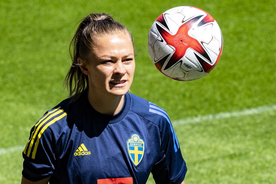 Fridolina Rolfö står över Sveriges landskamp mot Norge på torsdag.
