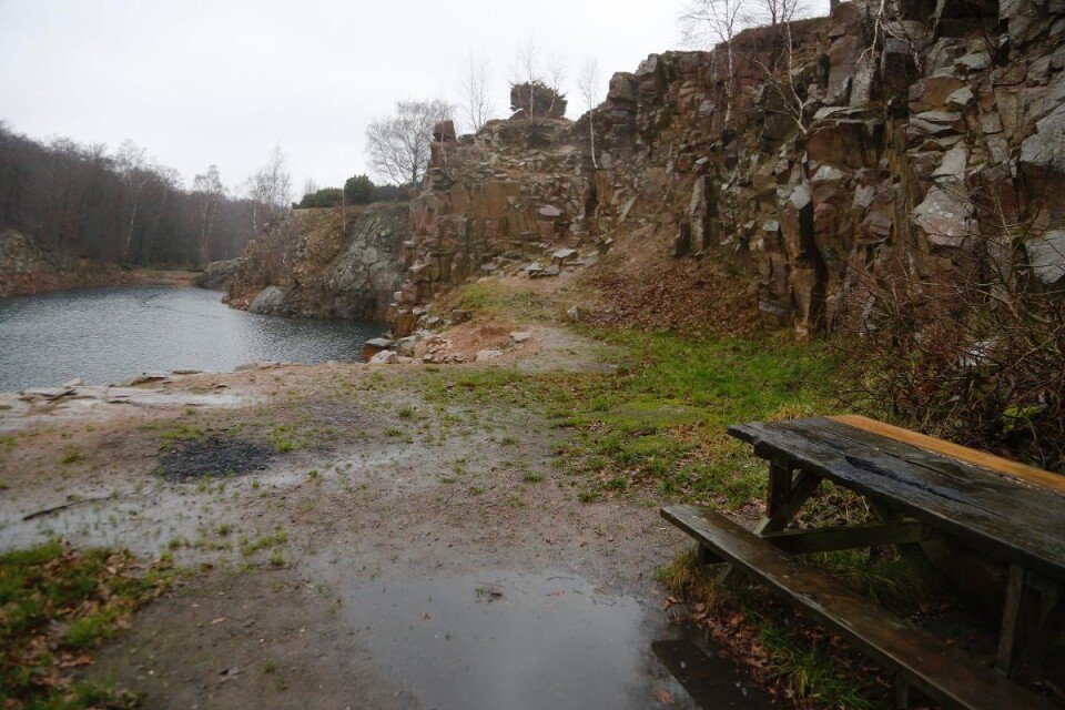 En mörk decemberkväll förra året kastade mannen ut sin dotter och hustru från en klippa i Dalby stenbrott utanför Lund. HD kommer inte att pröva fallet. ARKIVBILD.