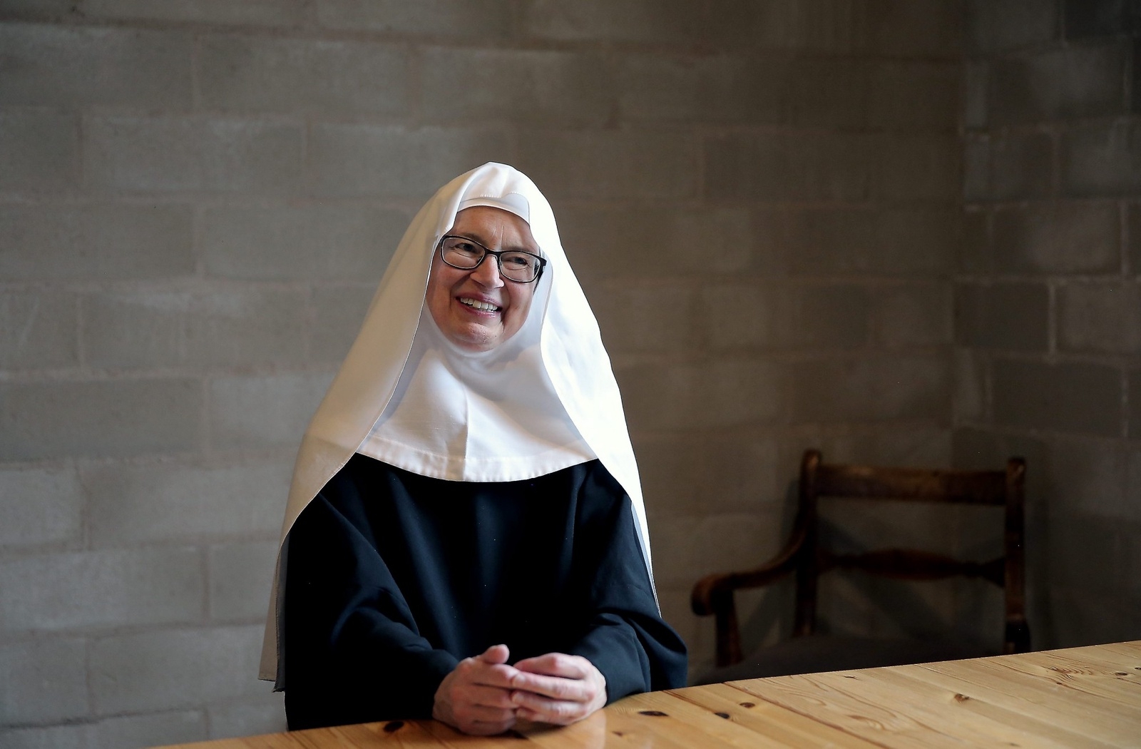 Maria har varit klostret i fem år och ska snart avge sina permanenta löften.