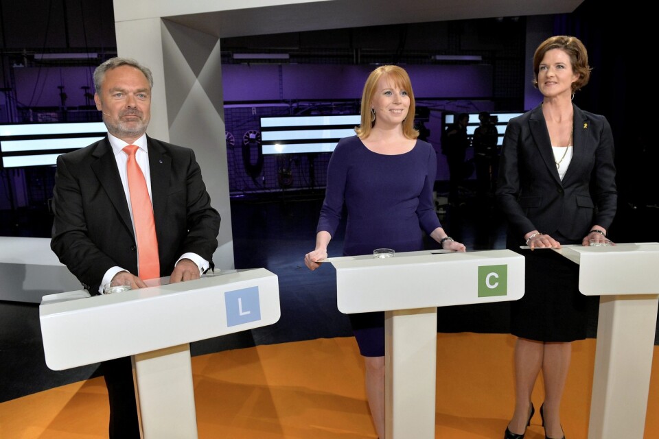 Tre statsministerkandidater?Foto: TT