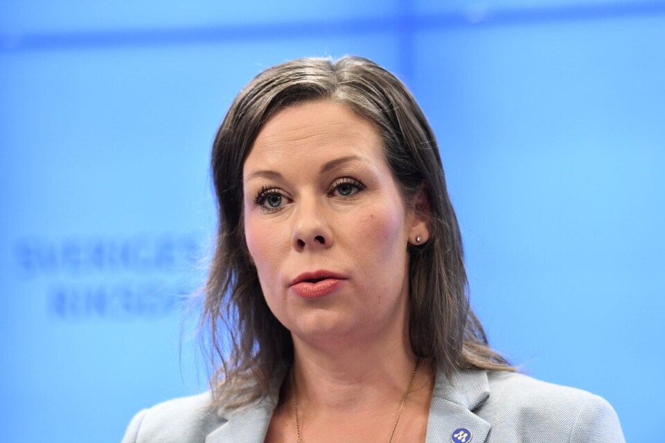 Moderaternas migrationspolitiska talesperson Maria Malmer Stenergard. Arkivbild