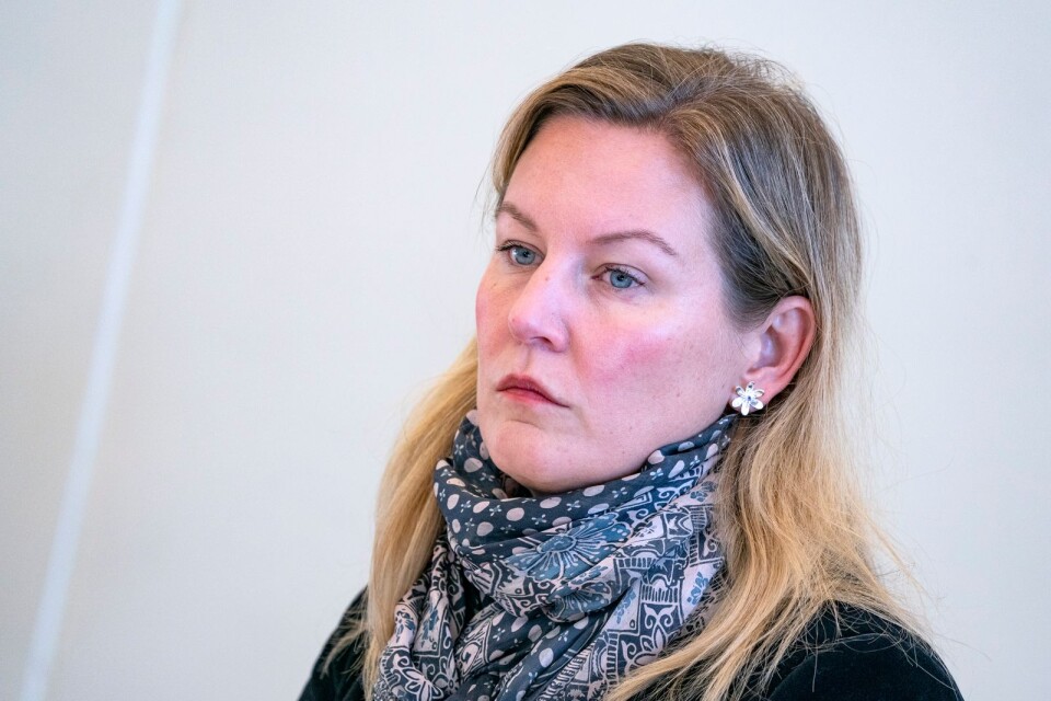 Cecilia Bladh in Zito, kommunstyrelsens ordförande i Hörby.