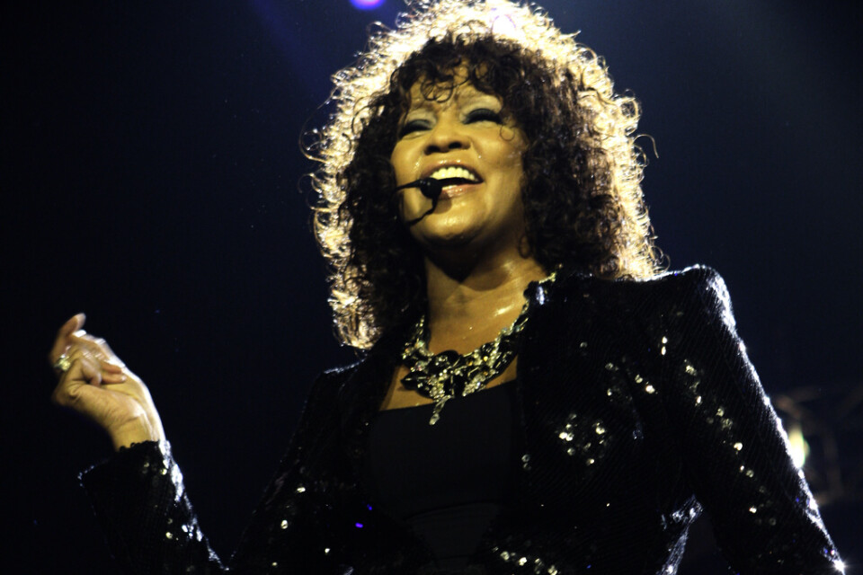 Whitney Houston var en av världens absolut mest populära artister under sin livstid. Arkivbild.