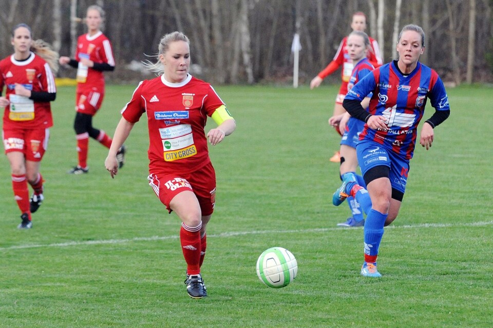Ida Johansson gjorde en stark match mot Ramdala IF.