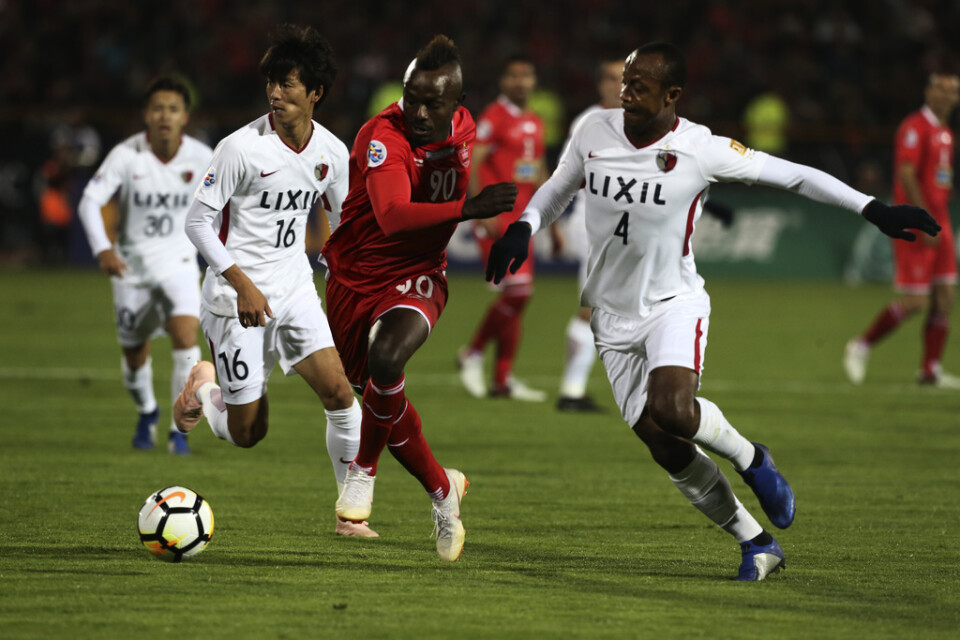Det iranska klubblaget Persepolis mötte 2018 japanska Kashima Antlers i final i asiatiska Champions league. Matchen spelades i Teheran. Arkivbild.