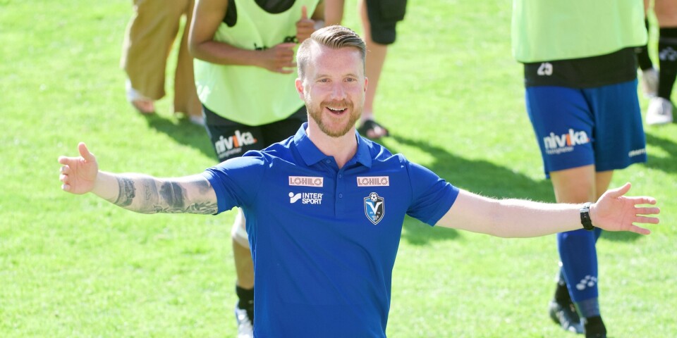 Olof Unogård, tränare i Växjö DFF.