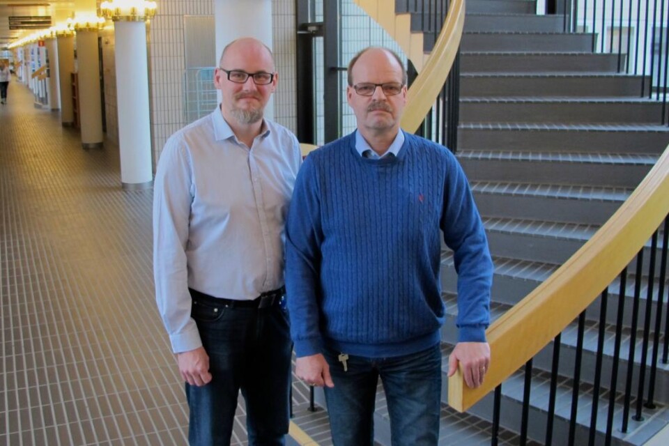 Daniel Landerholm och Bengt Wessman hoppas att fler vill bli gode män och förvaltare i Ronneby kommun.