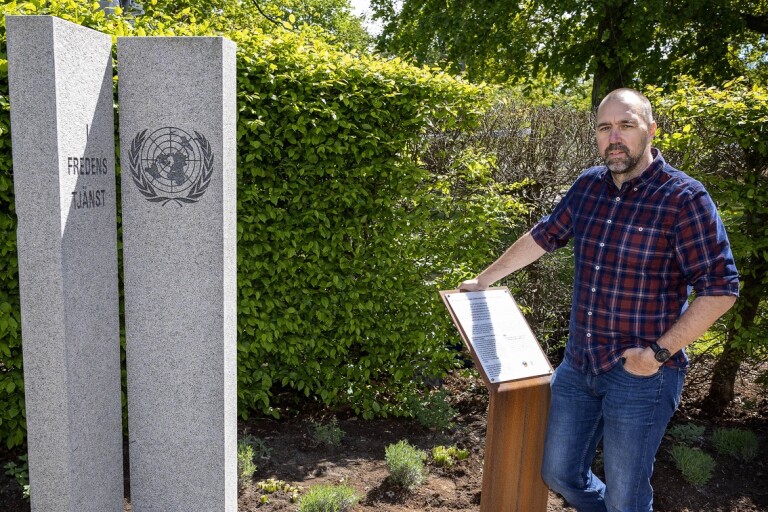 Monument för att hedra utlandsveteraner invigs: ”Äntligen”