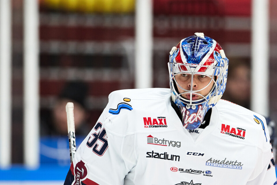 Niklas Lundström storspelade för Linköping mot Rögle. Arkivbild.