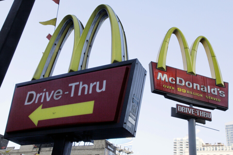 McDonalds kör vidare efter uppgörelse med förre vd:n. Arkivbild.