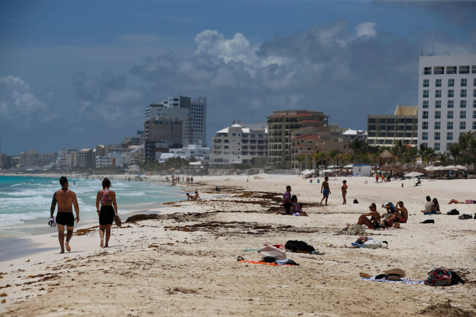 Cancún är ett populärt resmål för turister från hela världen. Arkivbild.