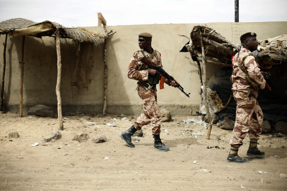 Maliska soldater i Gao. Arkivbild, personerna på bilden har inte direkt med texten att göra.