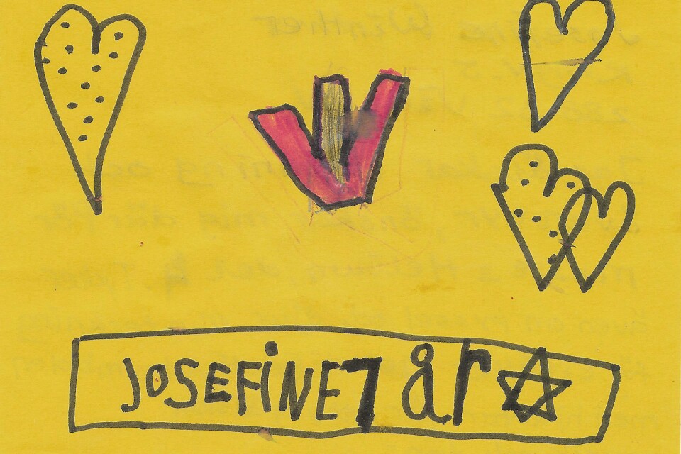 Teckning: Josefine Winther, 7 år