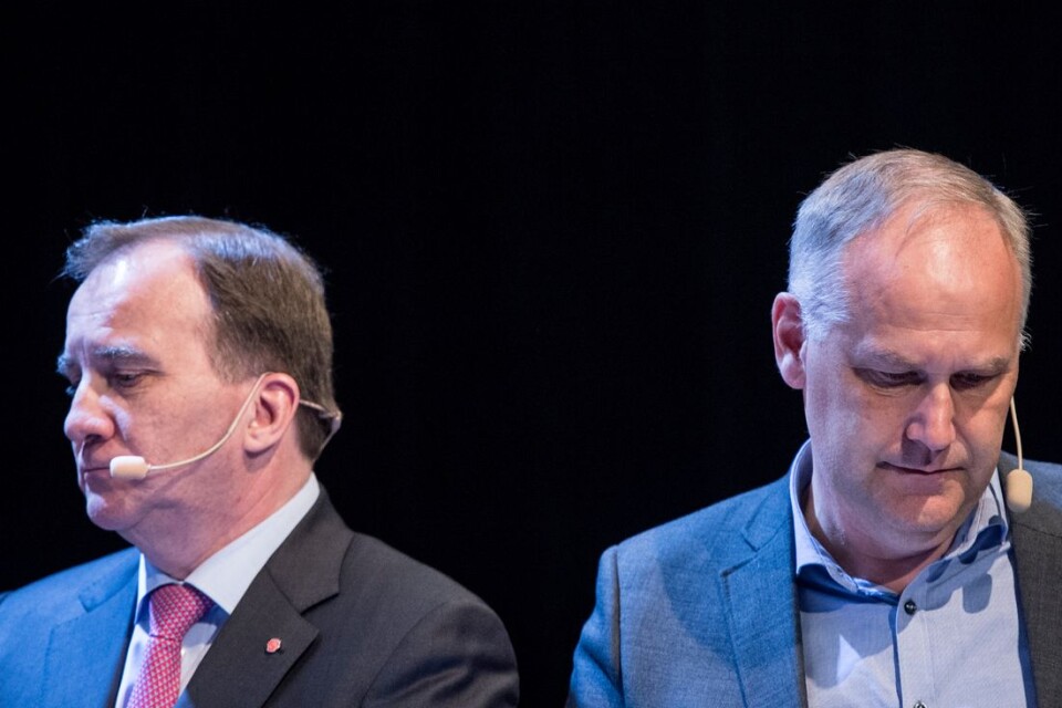 Vänsterpartiets opinionsuppgång bekymrar statsminister Stefan Löfven mer än han låtsas om.