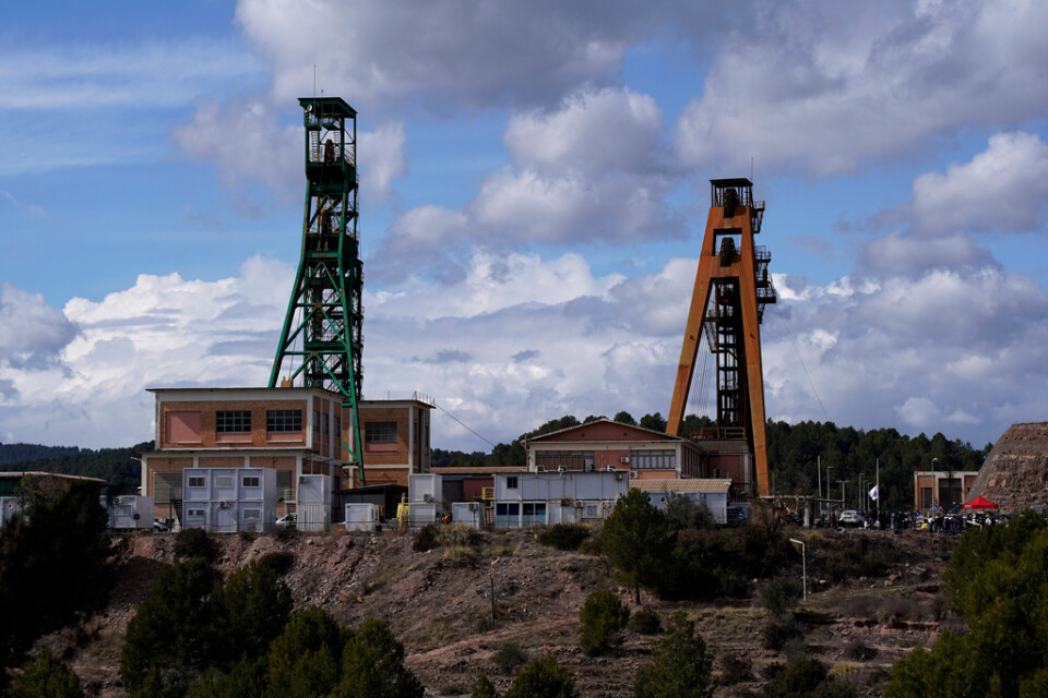 Gruvan i Súria, omkring 80 kilometer norr om Barcelona, där tre geologer dog när en tunnel kollapsade.
