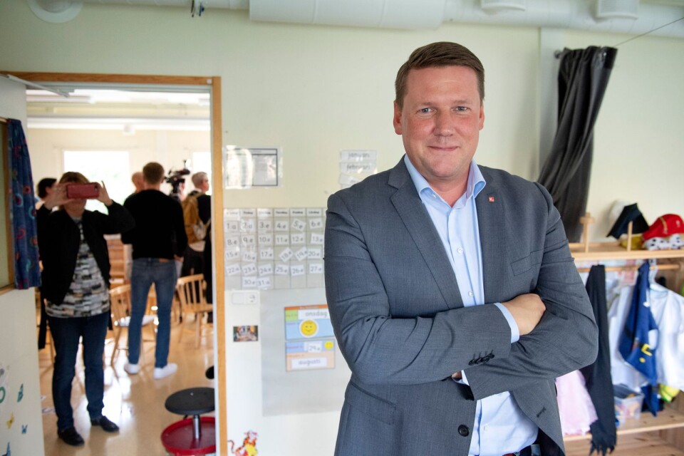 Tobias Baudin, ordförande i Kommunal, kräver ökat inflytande i Socialdemokraterna efter valet.