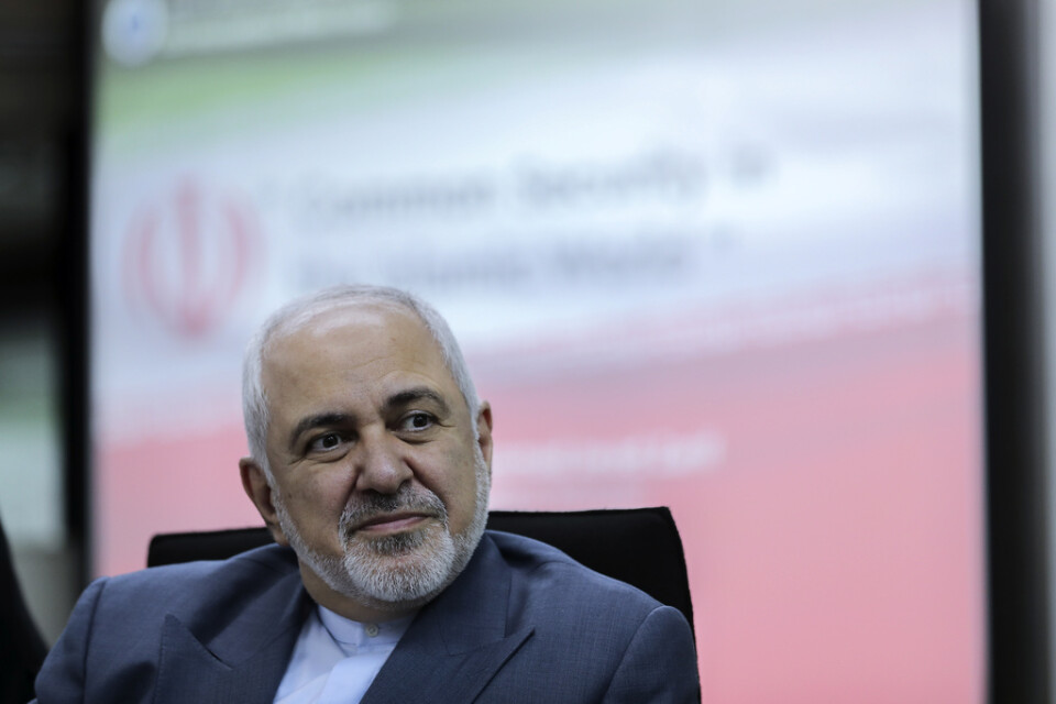 Irans utrikesminister Javad Zarif. Arkivbild.