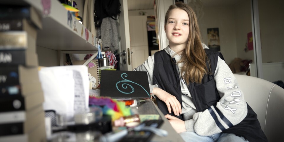 Sigrid, elva år, gör debut som författare: ”Det känns stort”