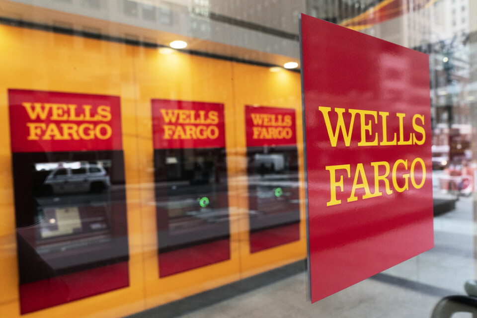 Wells Fargo är en av flera amerikanska banker som förväntas minska personalstyrkan betänkligt. Arkivbild.