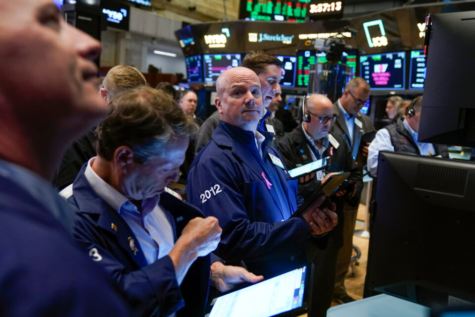 Wall Street vände ned efter två dagar med uppgångar. Arkivbild.
