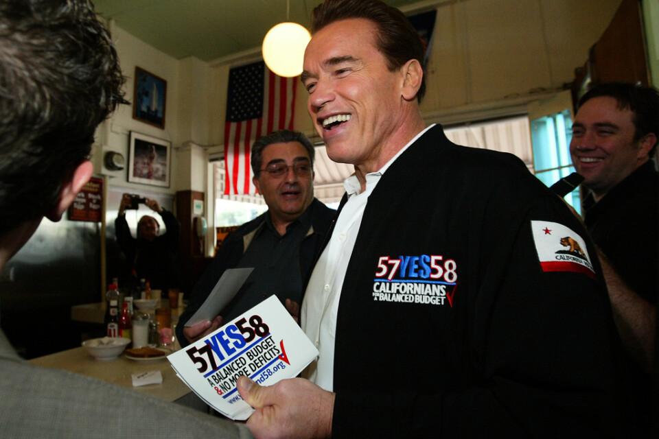 Arnold Schwarzenegger spelar president i "Kung fury 2"