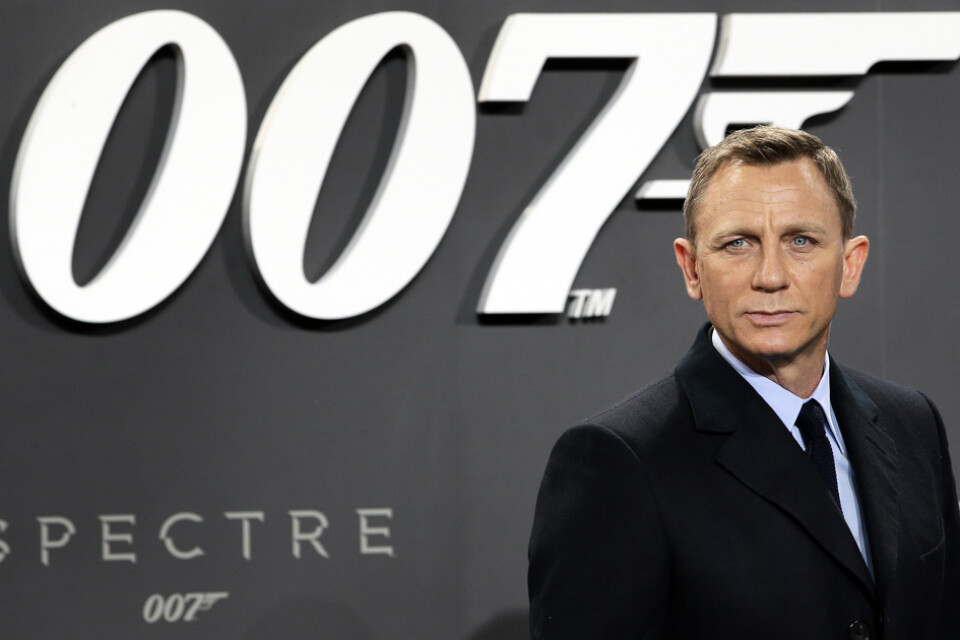 Strömningstjänsten Viaplay plockar in 25 filmer om James Bond i mars. Arkivbild.