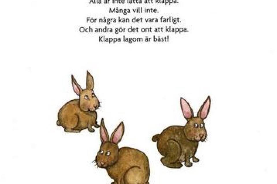 Helen Rundgren och Maria Nilsson Thore har gjort barnboken Klappa kanin! Bild: Maria Nilsson Thore