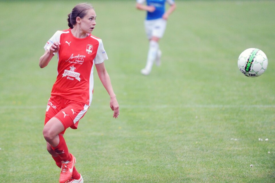 Simone Wernersson gjorde avgörande 2–1 på övertid mot Skurup.