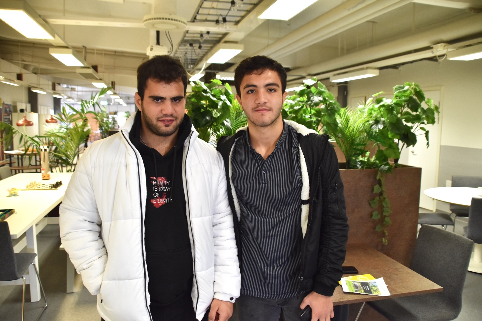 Mahmoud och Abdullah Basha.
