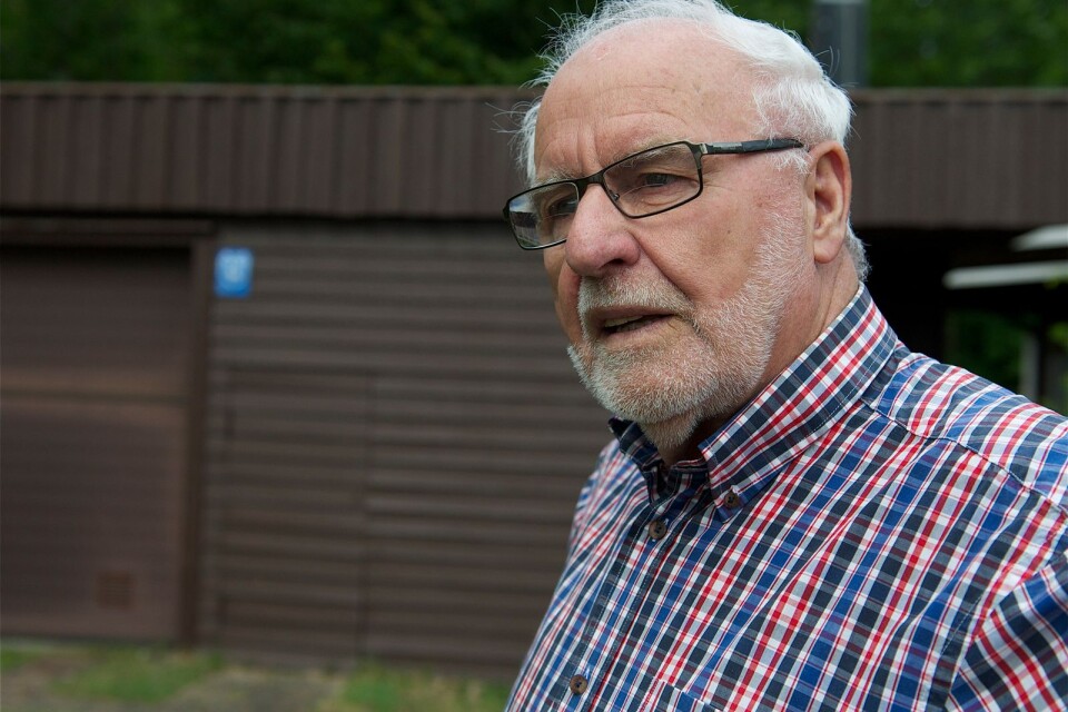 Bertil Thomasson, SPF:s representant i kommunala pensionärsrådet, levererar stark kritik mot den kylda maten.