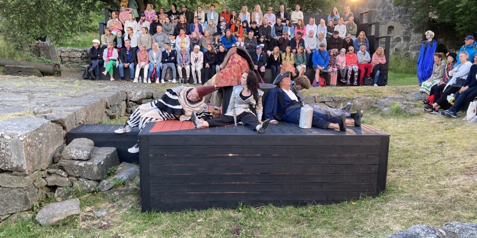 Teatersmedjan ger, som i somras satte upp Stormen - Mirandas saga på Kastellet får mest i bidrag.