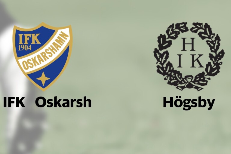 IFK Oskarsh spelar mot Högsby på hemmaplan