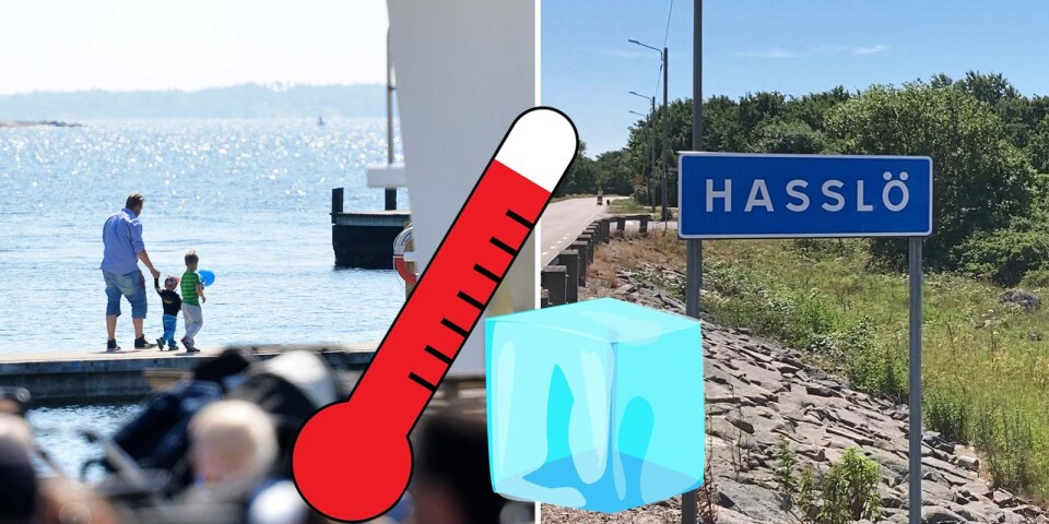 Dagsfärska siffror: Här är varmaste (och kallaste) badplatserna i Karlskrona