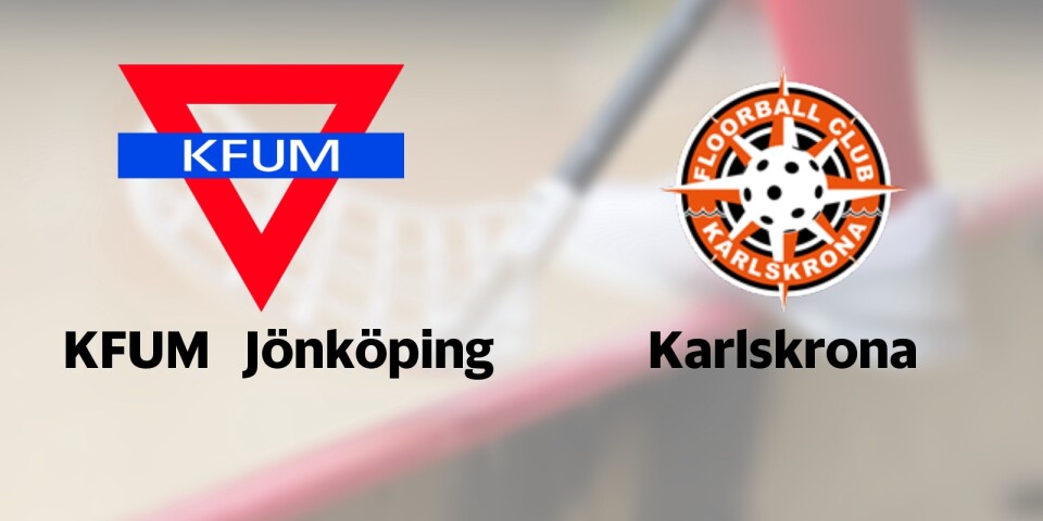 Karlskrona gästar KFUM Jönköping