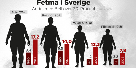 Fetma: "Tsunamin av socker och fett stoppas inte"